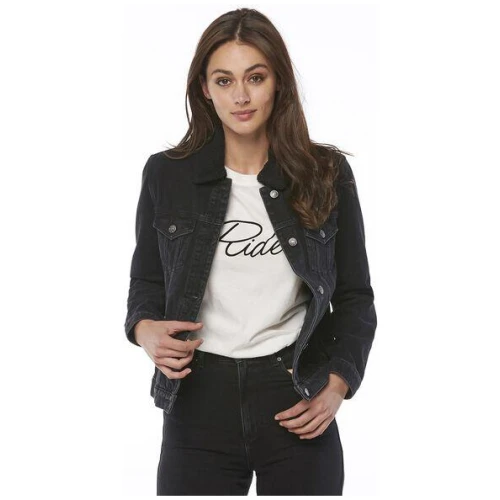 Denim Sherpa Jacket // Beat Black