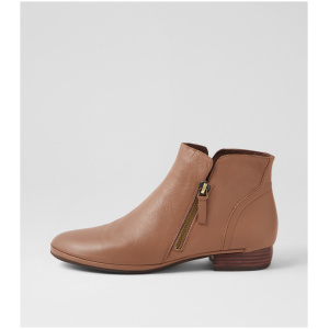 Diana Ferrari Ronele Df Lt Choc Dk Brown Heel Leather Lt Choc Dk Brown Heel Boots Womens Shoes Casual Ankle Boots