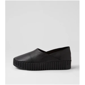 Django & Juliette Bleu Dj Black Black Sole Leather Black Black Sole Shoes Womens Shoes Casual Flat Shoes