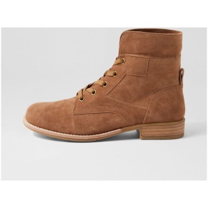 Django & Juliette Cydney Dj Lt Choc Suede Lt Choc Boots Womens Shoes Casual Ankle Boots