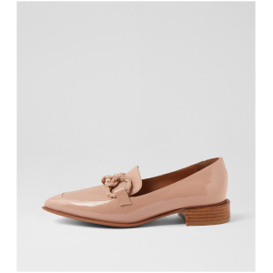 Django & Juliette Elgin Dj Cappuccino Cappuccino Patent Leather Cappuccino Cappuccino Shoes Womens Shoes Casual Flat Shoes