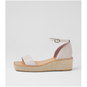 Django & Juliette Yukony Dj Nude Natural Rope Leather Nude Natural Rope Sandals Womens Shoes Casual Heeled Sandals