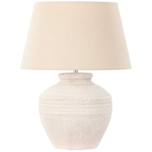 Dophu Table Lamp - Cream & Taupe by Interior Secrets - AfterPay Available