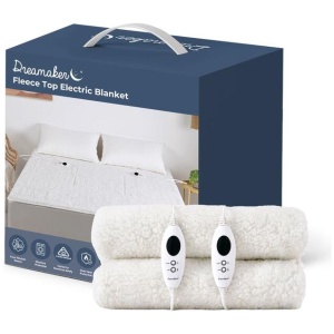 Dreamaker 350GSM Fleece Top Electric Blanket