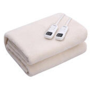 Dreamaker King Electric Throw Blanket Neutral