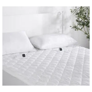Dreamaker Queen Anti-Allergy Electric Throw Blanket White