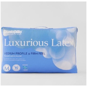 Dunlopillo Luxurious Latex Medium Profile & Firm Feel Pillow