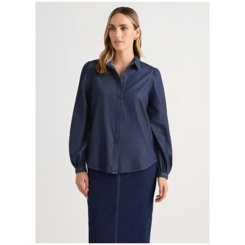 Ellena Chambray Blouse