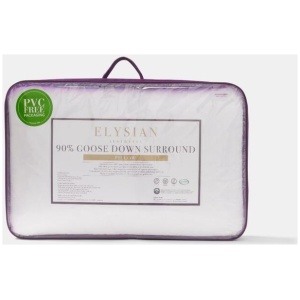 Elysian 90/10 White Goose Down Surround Pillow
