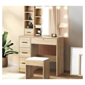 Emily Dressing Table Set Brown