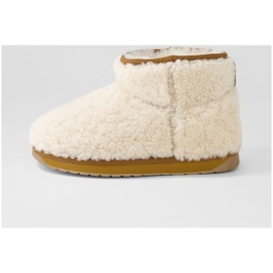Emu Australia W12773 Stinger Micro Teddy Em Natural Sheepskin Natural Boots Womens Shoes Comfort Ankle Boots