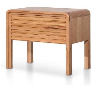 Ex Display - Amparo Single Drawer Bedside Table - Messmate by Interior Secrets - AfterPay Available