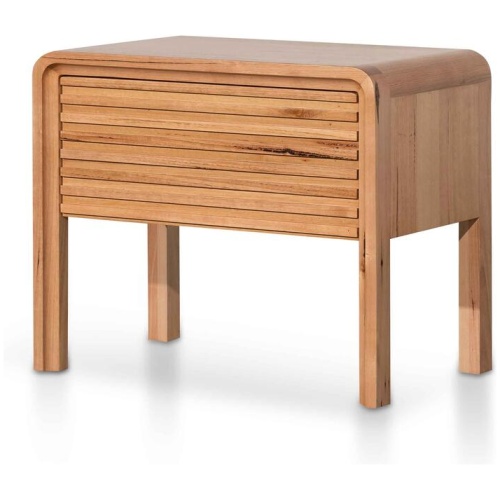Ex Display - Amparo Single Drawer Bedside Table - Messmate by Interior Secrets - AfterPay Available