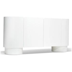 Ex Display - Arnar 1.7m Sideboard Unit - White Oak by Interior Secrets - AfterPay Available