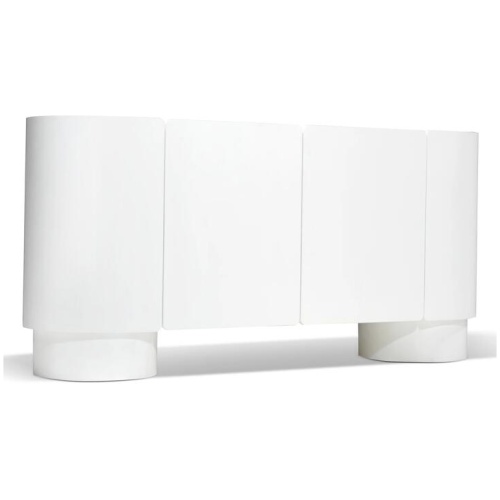 Ex Display - Arnar 1.7m Sideboard Unit - White Oak by Interior Secrets - AfterPay Available