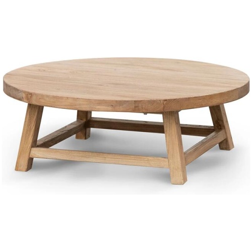 Ex Display - Diya 100cm Elm Coffee Table - Natural by Interior Secrets - AfterPay Available