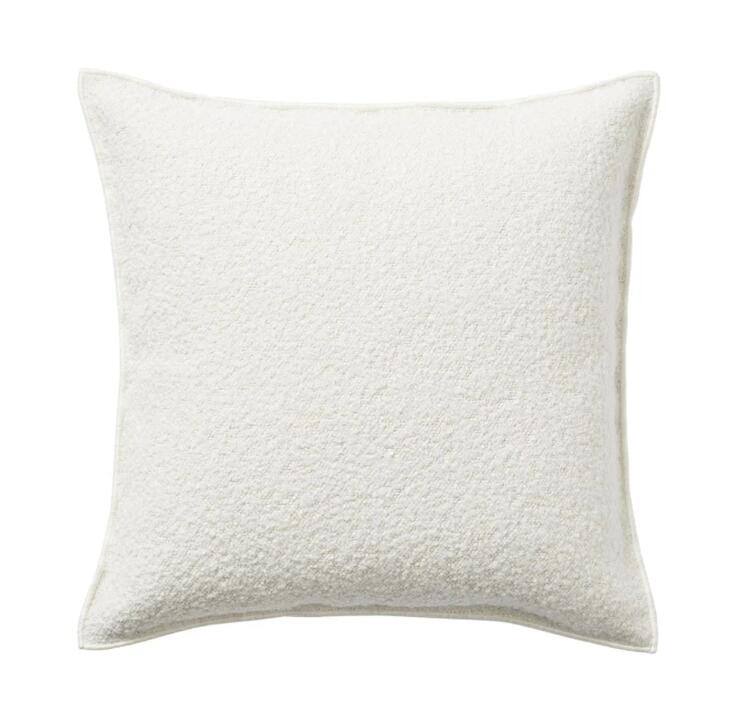 Ex Display - Weave Alberto 50cm Cushion - Ivory by Interior Secrets - AfterPay Available