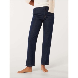 Forever New Women's Amy Straight-Leg Jeans in Dark Wash