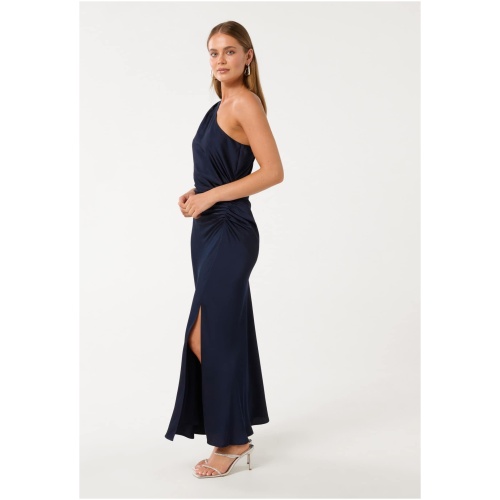 Forever New Women's Asher One Shoulder Maxi Dress in Navy