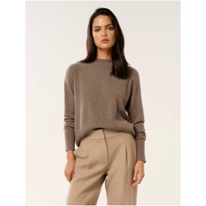 Forever New Women's Ava Cashmere Blend Jumper in Pecan