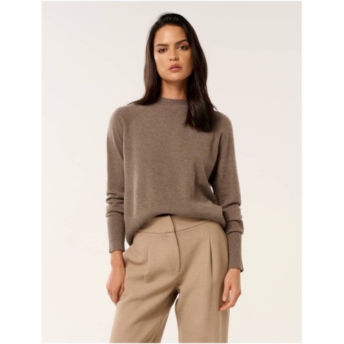 Forever New Women's Ava Cashmere Blend Jumper in Pecan