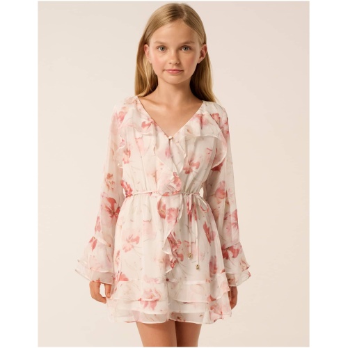 Forever New Women's Azalea Teen Frill Mini Dress in Valerie Floral