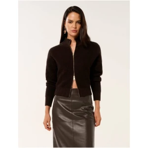 Forever New Women's Dakota Cardigan Sweater in Chocolate