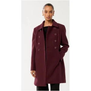 Forever New Women's Diana Petite Dolly Coat in Imperial Port