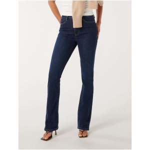 Forever New Women's Eloise Classic Bootcut Jeans in Dark Wash