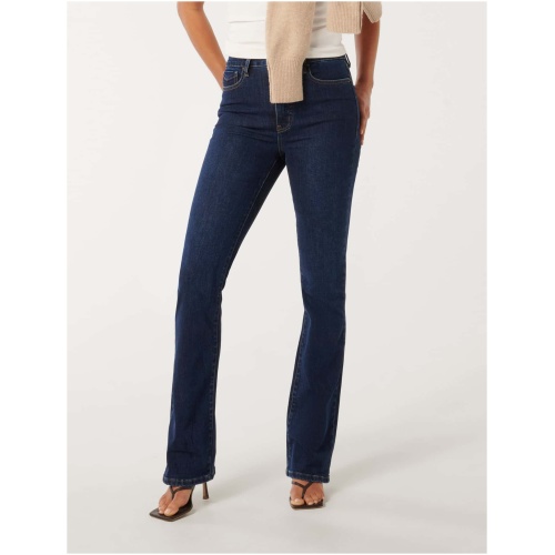 Forever New Women's Eloise Classic Bootcut Jeans in Dark Wash