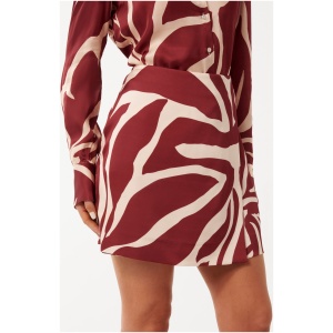 Forever New Women's Harvey Wrap Mini Skirt in Dark Drew Co-Ord
