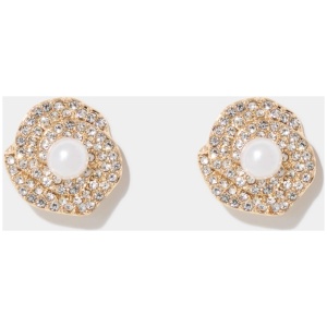 Forever New Women's Jenna Pearl Stud Earrings in Crystal Pearl