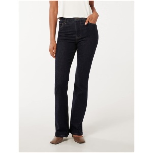 Forever New Women's Jessie Slim Flare Jeans in Dark Rinse