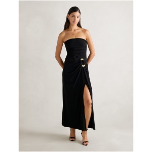 Forever New Women's Keely Strapless Jersey Maxi Dress in Black