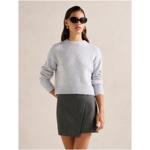 Forever New Women's Kiera Crew Neck Sweater in Blue