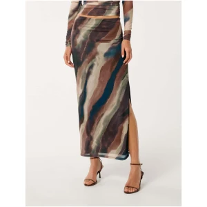 Forever New Women's Mia Mesh Maxi Skirt in Maren Abstract Co-Ord