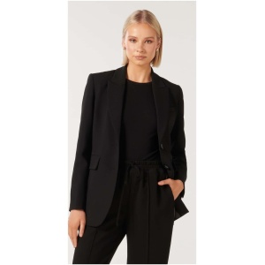 Forever New Women's Molly Single Breasted Blazer Jacket in Black