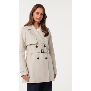 Forever New Women's Rhea Trench Coat in Neutral