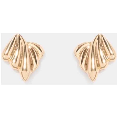 Forever New Women's Robyn Panel Stud Earring in Gold