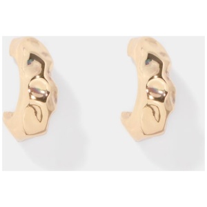 Forever New Women's Sarina Textured Hoop Earrings in Gold