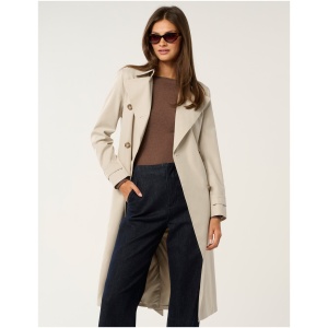 Forever New Women's Stacey Soft Trench Coat in Stone