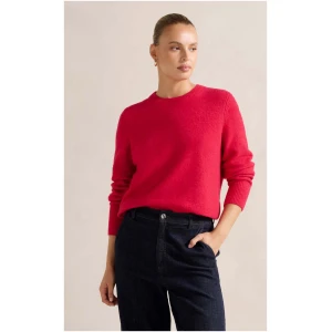 Forever New Women's Tallulah Crew Neck Jumper in Bright Rose