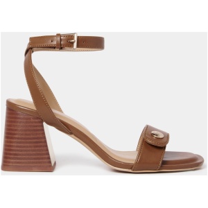 Forever New Women's Victoria Block Heel Sandals in Tan