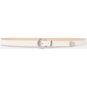 Forever New Women's Winnie Western Jean Belt in White