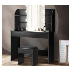 Franka Dressing Table Set Black