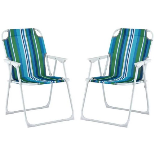 Gardeon Outdoor Chairs Folding Camping Chair Steel Portable Patio Furniture