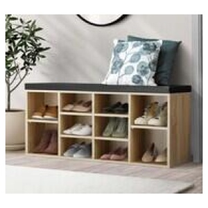 Georgia 105Cm Shoe Bench Neutral