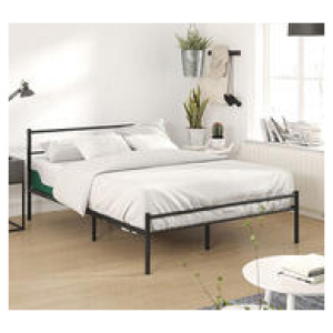 Geraldine Double Bed Frame Black