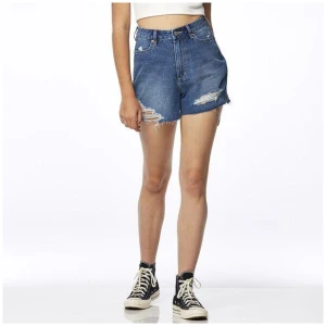 Girlfriend Short Slacker Blue