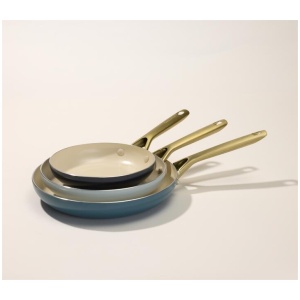 Green Pan Greenpan Coastal 20/24/28 cm 3 Piece Frypan Set